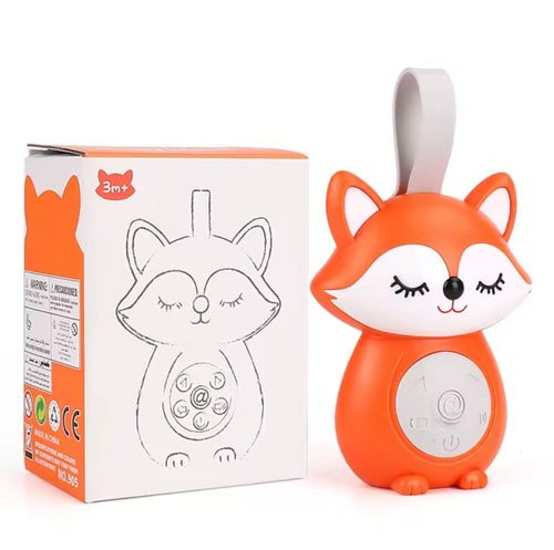 Baby White Noise Machine (Fox) – Soothing Sounds for Infant Sleep
